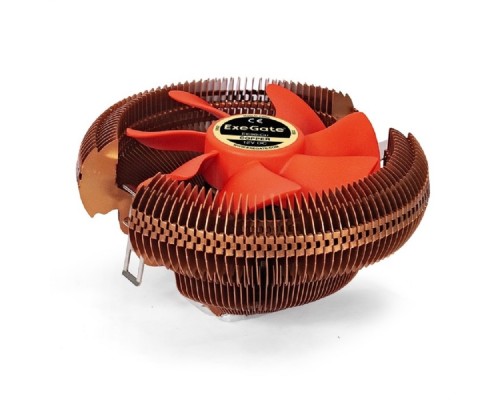 [Вентиляторы] Exegate EX286151RUS Кулер ExeGate EE90-Cu (Al+Copper, LGA775/1150/1151/1155/1156/1200/AM2/AM2+/AM3/AM3+/AM4/FM1/FM2/754/939/940, TDP 80W, Fan 90mm, 2200RPM, Hydro bearing, 3pin, 22db, 265г, с термопас