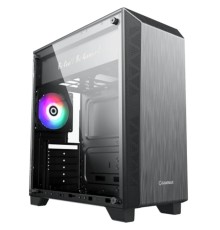 GameMax Корпус Nova N5 (ATX, Черн, USB 3.0, Зак.стекло, 1*120мм вент, без БП)