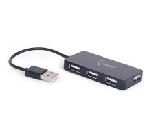 Gembird Концентратор USB 2.0 UHB-U2P4-03, 4 порта, блистер (UHB-U2P4-03)