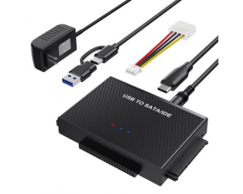 [переходник] KS-is KS-462 Адаптер SATA/PATA/IDE USB 3.0 с внешним питанием