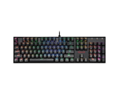 [Клавиатура] Redragon Клавиатура   Mitra RU [75015] {Механическая, RGB, Full Anti-Ghosting}