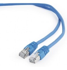 Cablexpert Патч-корд FTP кат.6, 1м, литой, многожильный (синий)