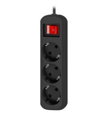 Defender Удлинитель G318 1.8 м, 3 розетки [99333] выключатель, с заземлением