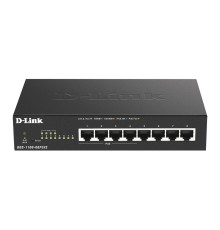 D-Link DGS-1100-08PLV2/A1A Настраиваемый L2 коммутатор с 8 портами 10/100/1000Base-T (4 порта PoE 802.3af/at, PoE-бюджет 80 Вт)
