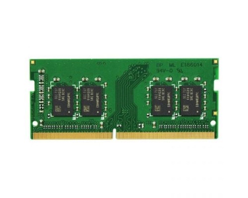 [Дисковый массив] Synology D4NESO-2666-4G Модуль памяти DDR4, 4Gb, для DS224+, DS423+, DS1618+, DS1819+, DS2419+, RS820+/RP+ 