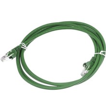 Патч-корд LANMASTER LSZH UTP кат.5e, 0.5 м, зеленый