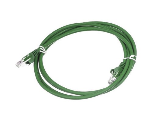 [Аксессуар] Патч-корд LANMASTER LSZH UTP кат.5e, 0.5 м, зеленый