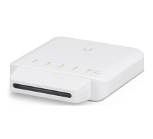 UBIQUITI USW-Flex PoE-коммутатор, 5х 1G RJ45, раздача 46 Вт