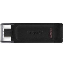 Kingston USB Drive 128Gb DataTraveler 70 Type-C DT70/128GB USB3.0 черный