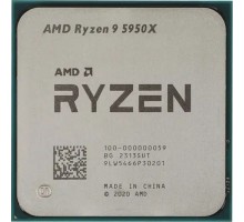 CPU AMD Ryzen 9 5950X OEM (100-000000059) {3,40GHz, Turbo 4,90GHz, Without Graphics AM4}