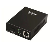 D-Link DMC-G20SC-BXD/A1A WDM медиаконвертер с 1 портом 100/1000Base-T и 1 портом 1000Base-LX с разъемом SC (Tx: 1550 мкм; Rx: 1310 мкм) для одномодового оптического кабеля (до 20 км)