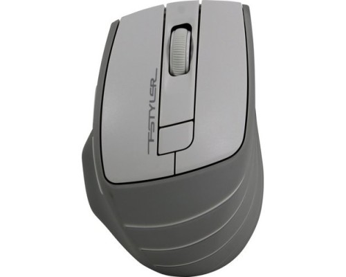 [Мышь] Мышь A4Tech Fstyler FG30 белый/серый оптическая (2000dpi) беспроводная USB (6but)
