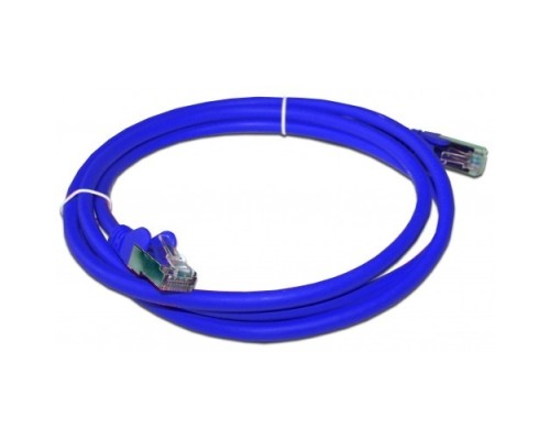 [Аксессуар] Патч-корд LANMASTER LSZH FTP кат.6, 0.5 м, синий