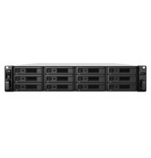 Synology RS3621xs+ (Rack2U) 8C2,1Ghz/8Gb (64)/RAID0,1,10,5,6/up to12HP HDDs SATA(3,5