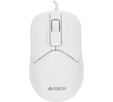 Мышь A4Tech Fstyler FM12S белый оптическая (1200dpi) silent USB (3but)