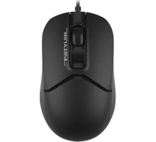 Мышь A4Tech Fstyler FM12S черный оптическая (1200dpi) silent USB (3but)