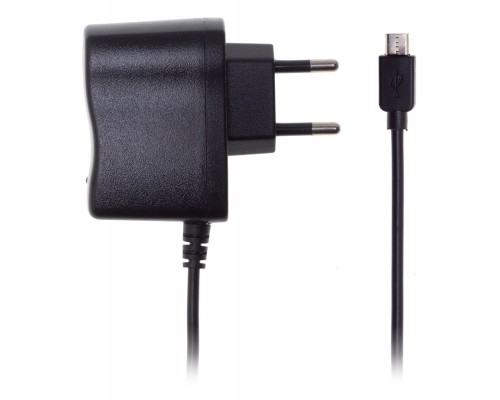[Аксессуар] Buro XCJ-021-EM-1A Сетевое зар./устр.1A универсальное кабель microUSB черный