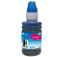Чернила G&G GG-T6642C голубой100мл для Epson L100, L110, L120, L130, L132, L210, L222