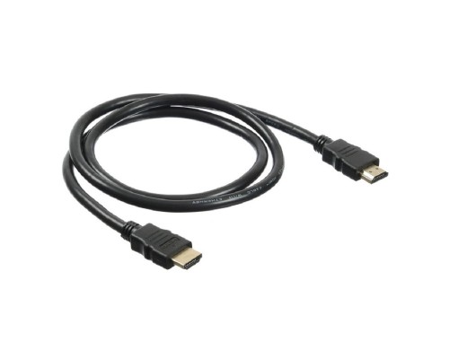 [Кабель] Кабель аудио-видео Buro HDMI 2.0 HDMI (m)/HDMI (m) 1м. Позолоченные контакты черный (BHP HDMI 2.0-1)  (1147065)