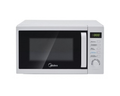 [Микроволновые печи] Midea AM820CUK-W Микроволновая печь, 20л, 800Вт, белый