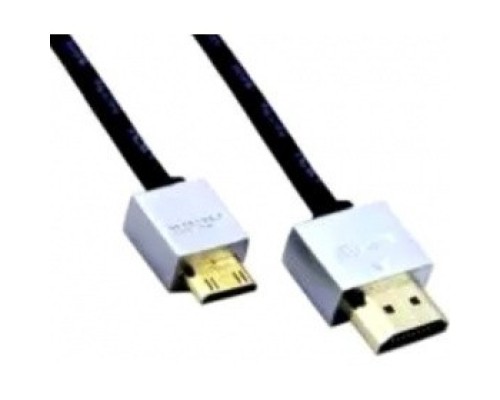 [кабели] VCOM Кабель HDMI-19M --MiniHDMI-19M ver 2.0+3D/Ethernet,1.8m метал разъемы VCOM <CG506AC-1.8M>
