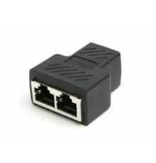 VCOM Разветвитель RJ-45 8P8C (F)<-->2 x 8P8C (F) ,FTP, ABS пластик, кат. 5eVCOM <CT252S>[4895182256415]