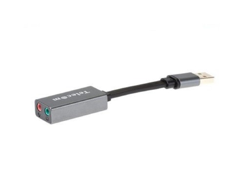 [Переходник] Telecom <TA313U> Переходник USB2.0-->audio 0.1m [7958820049033/7958820049095]