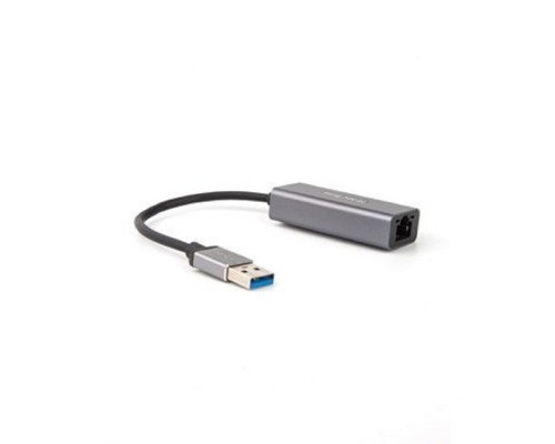 [Переходник] Telecom Кабель-переходник TU312M  {USB 3.0 (Am) --> LAN RJ-45 Ethernet 1000 Mbps, Aluminum Shell} [6926123470428]