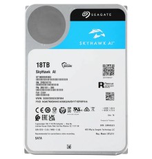 18TB Seagate SkyHawkAl (ST18000VE002) {SATA 6 Гбит/с, 7200 rpm, 256 mb buffer, для видеонаблюдения}