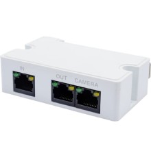 DAHUA DH-PFT1300 Удлинитель PoE, 1 RJ45 (вход), 1 RJ45 (выход на удлинитель), 1 RJ45 (выход на IP-видеокамеру)