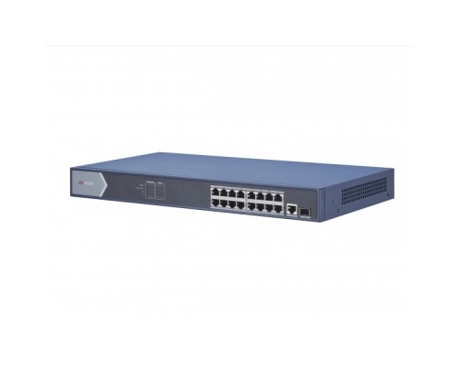 [Коммутаторы] HIKVISION DS-3E0518P-E 16 RJ45 1000M PoE с грозозащитой 6кВ