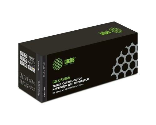 [расходные материалы] Картридж лазерный Cactus CS-CF256A черный (7400стр.) для HP LJ MFP M436n/M436nda