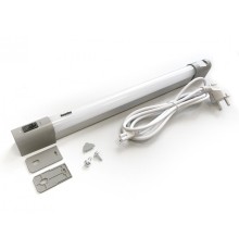 Hyperline TL19-LED-10W-EU Осветительная панель 19 дюймов, LED 10W, 110/220V, 19 дюймовое крепление+ магнитное крепление, 485х31х48мм, длина кабеля 2м, евровилка