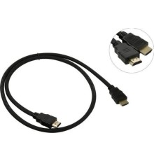 Exegate EX287729RUS Кабель HDMI ExeGate EX-CC-HDMI2-1.0 (19M/19M, v2.0, 1м, 4K UHD, Ethernet, позолоченные контакты)