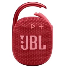 Динамик JBL Портативная акустическая система  JBL CLIP 4, красная