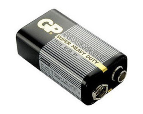 [Батарейки ] GP Supercell 1604S 6F22 9V (1шт. уп)