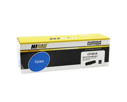 [Расходные материалы] Hi-Black CF381A Картридж для HP CLJ Pro MFP M476dn/dw/nw, №312A, C, 2,7K