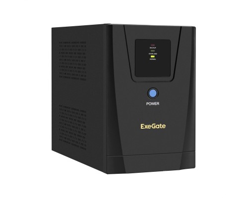 [ИБП] Exegate EP285488RUS ИБП ExeGate SpecialPro UNB-1200.LED.AVR.8C13.USB <1200VA/750W, LED, AVR, 8*C13, USB, металлический корпус, Black>