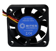 5bites Вентилятор FB4010S-12H3 40X10 / SLEEVE / 6000RPM / 3P