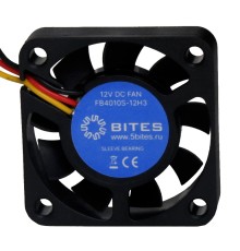 5bites Вентилятор FB4010S-12H3 40X10 / SLEEVE / 6000RPM / 3P