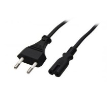 5bites Кабель питания PC305-18A IEC-320-C7 / CEE 7/16 / 220V / 2G*0.50MM / 1.8M