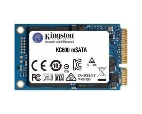 [накопитель] Kingston SSD 256GB KC600 Series SKC600MS/256G mSATA