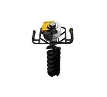 CHAMPION Мотобур AG243 { 1,25кВт 42,7см? 9,2кг шнек150*550 } 