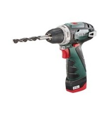 Metabo PowerMaxx BS Безударная дрель-шуруповерт [600984500] { 12В 2х2.0,LC12,патр,кейс }