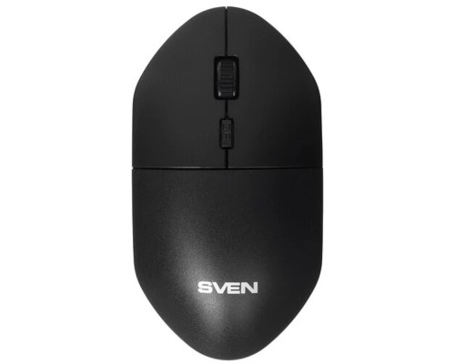 [Мышь] Беспроводная мышь Sven RX-515SW чёрная (2,4 GHz, 3+1кн. бесш. кн., 800-1600DPI, блист)