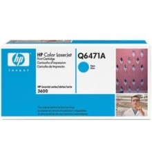 HP Q6471A Картридж ,Cyan{Color LaserJet 3600, Cyan, (4000стр.)}