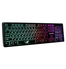 Dialog Gan-Kata Клавиатура KGK-17U BLACK - игровая с RGB-подсветкой, USB, черная  