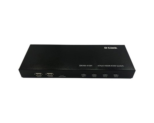 [Переключатель] D-Link DKVM-410H/A2A 4-портовый KVM-переключатель с портами HDMI и USB