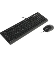 Клавиатура + мышь A4Tech Fstyler F1010 клав:черный/серый мышь:черный/серый USB Multimedia [1147539]