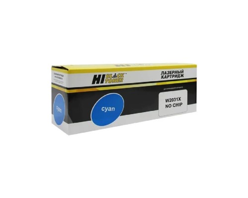 [Расходные материалы] Hi-Black W2031X Тонер-картридж (HB-W2031X) для HP Color LaserJet Pro M454dn/M479dw, №415X, №415X, C, БЕЗ ЧИПА